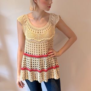 Free People Crochet Top